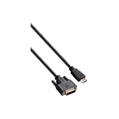 V7 E2HDMIDVID-02M Adaptateur de câble vidéo - HDMI DVI - Noir V7 E2HDMIDVID-02M Adaptateur de câble vidéo - HDMI DVI - Noir