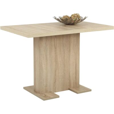 Hela BRITT Ausziehbarer Esstisch Sonoma Eiche - 110-150cm Hela BRITT Ausziehbarer Esstisch Sonoma Eiche - 110-150cm