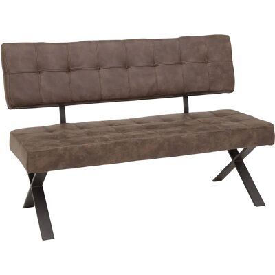 Hela Donna Vintage Braun Polsterbank - Sitzbank Hela Donna Vintage Braun Polsterbank - Sitzbank