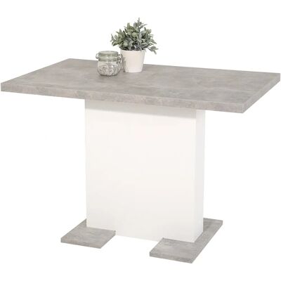 Sconto Britt Fehér Kinyitható Étkezőasztal - 69x76cm Sconto Britt Fehér Kinyitható Étkezőasztal - 69x76cm