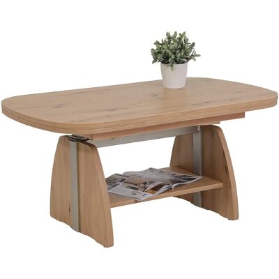 Hela Fabian Artisan Eiche Ausziehbarer Ovaler Couchtisch - Couchtisch Hela Fabian Artisan Eiche Ausziehbarer Ovaler Couchtisch - Couchtisch