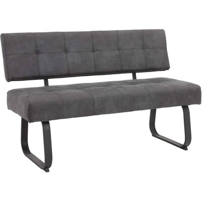 HELA LUISE I - Sitzbank - Microfaser - Schwarz - 140cm HELA LUISE I - Sitzbank - Microfaser - Schwarz - 140cm