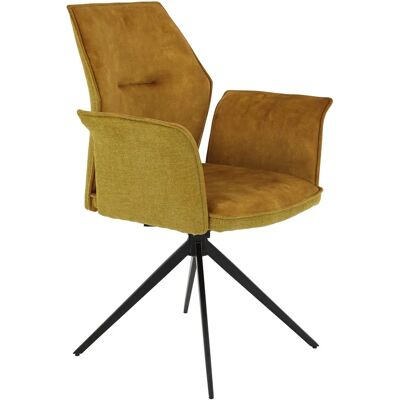 HELA SUSANNE draaibare eettafelstoel - Vintage goud - Eetkamerstoel HELA SUSANNE draaibare eettafelstoel - Vintage goud - Eetkamerstoel