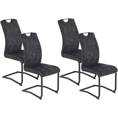 Hela RIGA Vintage Anthracite Zwart - Klapstoel Hela RIGA Vintage Anthracite Zwart - Klapstoel