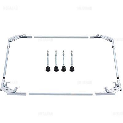 Système de pieds de receveur de douche Bette - Réglable 80-200mm - Pour receveurs 1100x700mm - Publicité Système de pieds de receveur de douche Bette - Réglable 80-200mm - Pour receveurs 1100x700mm - Publicité