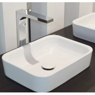 Lavabo Bette Art Encimera Blanco 30x40cm - Sin orificio Lavabo Bette Art Encimera Blanco 30x40cm - Sin orificio