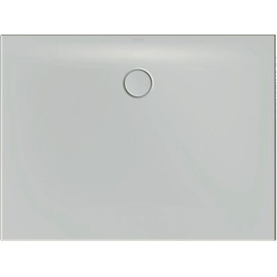 Bette Plateforme de douche latérale - Rectangulaire 120x90cm - Hygiénique, Non poreux, Drain de 90mm - Publicité Bette Plateforme de douche latérale - Rectangulaire 120x90cm - Hygiénique, Non poreux, Drain de 90mm - Publicité