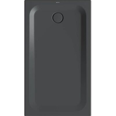 Receveur de douche rectangulaire Bette Ultra - 5804 - Raven mate - Publicité Receveur de douche rectangulaire Bette Ultra - 5804 - Raven mate - Publicité