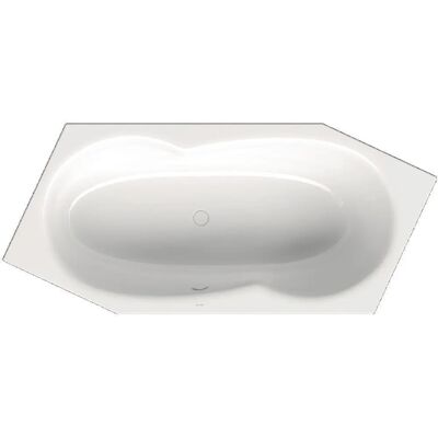 Bette Bañera Hexagonal Blanca - Tina con Diseño Ergonómico Bette Bañera Hexagonal Blanca - Tina con Diseño Ergonómico