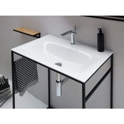 Bette Lux Shape Wandmontierter Rechteck-Waschtisch - Waschbecken Bette Lux Shape Wandmontierter Rechteck-Waschtisch - Waschbecken