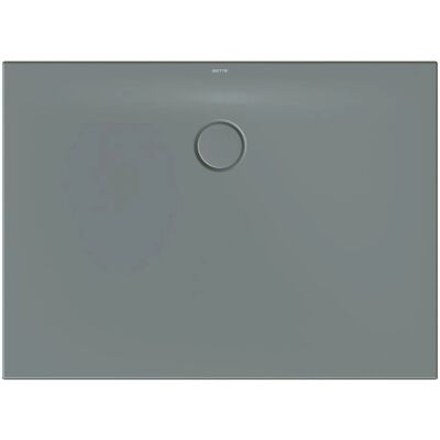Bette Floor Side Piatto doccia - 110x80cm, Fumo, Rettangolare Bette Floor Side Piatto doccia - 110x80cm, Fumo, Rettangolare