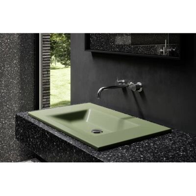 qua Einbau-Waschtisch 60x49,5 cm - Kratzfest & Lichtecht qua Einbau-Waschtisch 60x49,5 cm - Kratzfest & Lichtecht