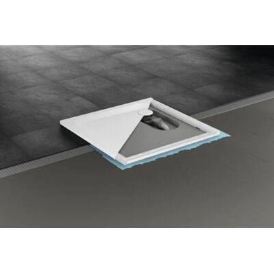 BetteFloor Edelstahl Duschwanne - Support, 120x90cm - Duschwanne BetteFloor Edelstahl Duschwanne - Support, 120x90cm - Duschwanne