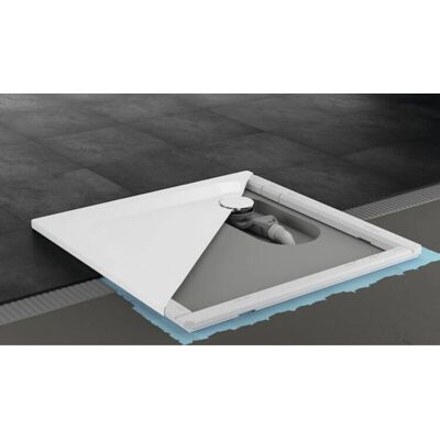 BetteFloor 120x70cm Stahl Duschwanne - Antirutsch/Support BetteFloor 120x70cm Stahl Duschwanne - Antirutsch/Support