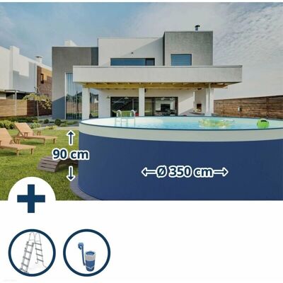 SUMMER FUN Skimmy II Pool - Rund, 350x90 cm SUMMER FUN Skimmy II Pool - Rund, 350x90 cm