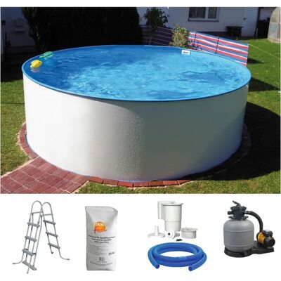 CLEAR POOL RIO - Rund 300cm Pool mit Zubehör CLEAR POOL RIO - Rund 300cm Pool mit Zubehör