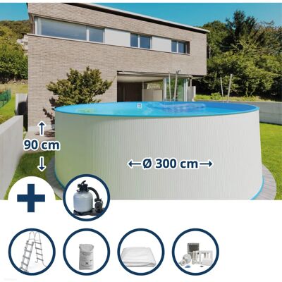 CLEAR POOL Standard 300cm Rundbecken - Schwimmbecken CLEAR POOL Standard 300cm Rundbecken - Schwimmbecken