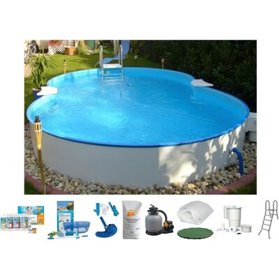 CLEAR POOL 300x120x470cm Achtformpool - Inground Pool CLEAR POOL 300x120x470cm Achtformpool - Inground Pool