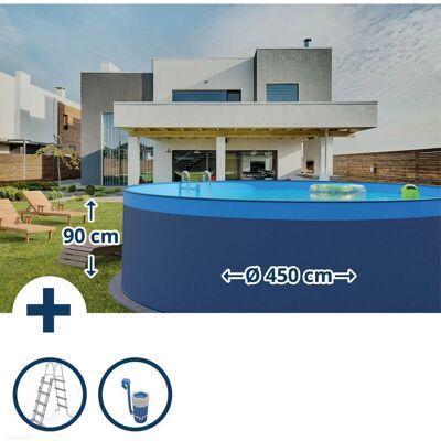 SUMMER FUN - Acapulco - Anthrazit - Ø450 cm - Pool SUMMER FUN - Acapulco - Anthrazit - Ø450 cm - Pool