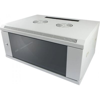 Allnet 19 Gabinete en pared 12HE B600 / T450mm 1 pieza Gris, Servidor Allnet 19 Gabinete en pared 12HE B600 / T450mm 1 pieza Gris, Servidor