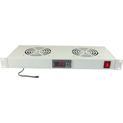 ALLNET ALL-S0002125 Rack Lüfterpaneel mit 2 Lüftern - 19" 1U ALLNET ALL-S0002125 Rack Lüfterpaneel mit 2 Lüftern - 19" 1U