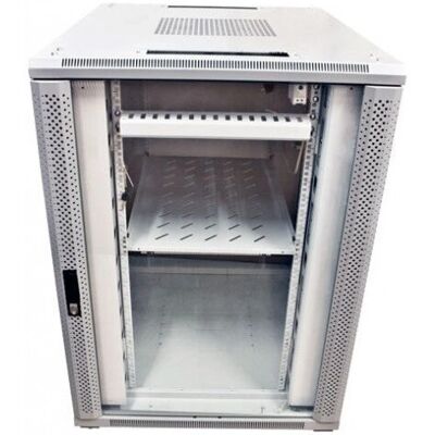 ALLNET Snb8142bdgrau - 42U Rack Schrank mit Glastür - Grau ALLNET Snb8142bdgrau - 42U Rack Schrank mit Glastür - Grau