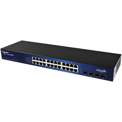 Switch Ethernet Gigabit Layer-2 gestito ALLNET 127211 - 24 Porte, Nero Switch Ethernet Gigabit Layer-2 gestito ALLNET 127211 - 24 Porte, Nero