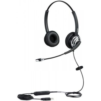 Auriculares con cable ALLNET 8805-8.2MS - Headset de oficina/centro de llamadas - Negro Auriculares con cable ALLNET 8805-8.2MS - Headset de oficina/centro de llamadas - Negro
