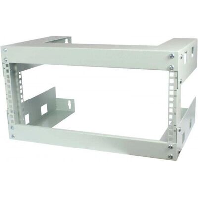 ALLNET 19'' Wandgehäuse Offene 6HE, Lichtgrau ALLNET 19'' Wandgehäuse Offene 6HE, Lichtgrau