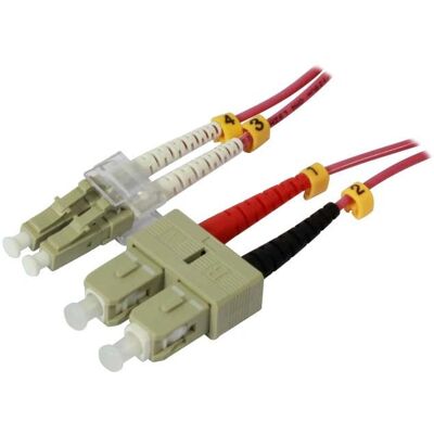 Synergy21 S216776 Glasfaserkabel - 5m OM4 Duplex Rot Synergy21 S216776 Glasfaserkabel - 5m OM4 Duplex Rot
