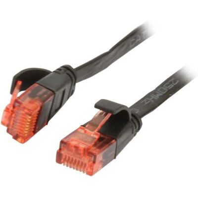 Câble réseau Synergy 21 S216186V2 - 7,5 m, Cat6, U/UTP, Noir - Publicité Câble réseau Synergy 21 S216186V2 - 7,5 m, Cat6, U/UTP, Noir - Publicité