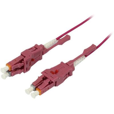 Câble fibre optique Synergy 21 S215558 - 15m, Violet, LC-LC Câble fibre optique Synergy 21 S215558 - 15m, Violet, LC-LC