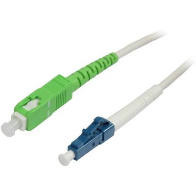 Câble à fibre optique Synergy 21 S215645 - 5m LC SC Blanc - Publicité Câble à fibre optique Synergy 21 S215645 - 5m LC SC Blanc - Publicité