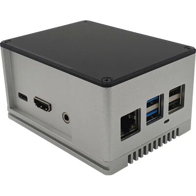Radxa RockPi_GH_PROHP_SV - Silber Gehäuse Radxa RockPi_GH_PROHP_SV - Silber Gehäuse