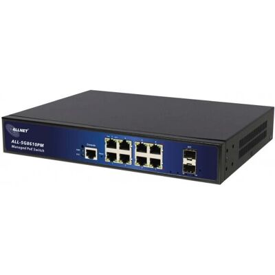 Switch réseau Gigabit PoE ALLNET ALL-SG8610PM - Couche 2+ Switch réseau Gigabit PoE ALLNET ALL-SG8610PM - Couche 2+