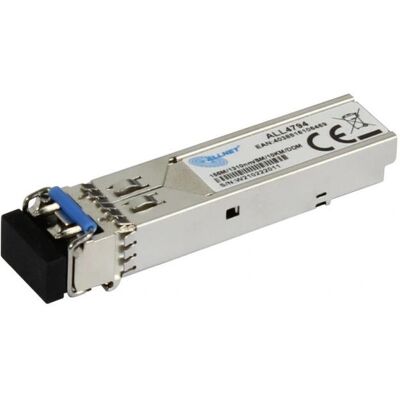 Transceiver Fibre Optique ALLNET ALL4794 - 100 Mbit/s - Monomode - 10 Km - Publicité Transceiver Fibre Optique ALLNET ALL4794 - 100 Mbit/s - Monomode - 10 Km - Publicité