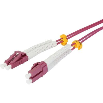Synergy 21 S217028 Glasfaserkabel - 15m, Bordeaux/Weiß, OM4, 2x LC Synergy 21 S217028 Glasfaserkabel - 15m, Bordeaux/Weiß, OM4, 2x LC