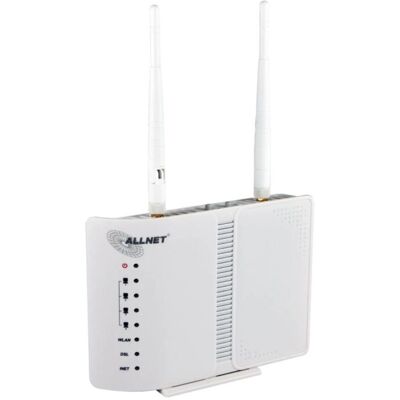 ALLNET ALL-WR02400N Wireless Router - ADSL2+ - 4-Port Switch ALLNET ALL-WR02400N Wireless Router - ADSL2+ - 4-Port Switch