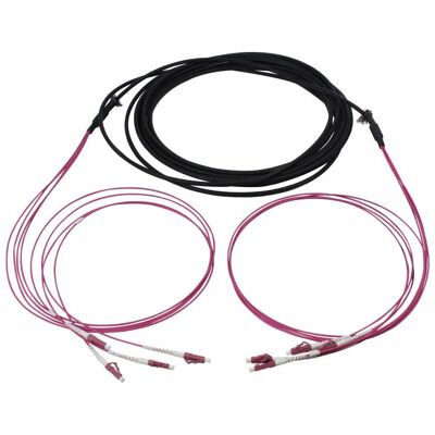Câble en fibre optique Synergy 21 S217057 - 80m, Rose, LC Câble en fibre optique Synergy 21 S217057 - 80m, Rose, LC