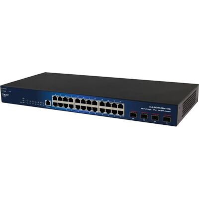 ALLNET 219585 Managed Layer2 Gigabit Ethernet Switch - 24 Ports - Schwarz ALLNET 219585 Managed Layer2 Gigabit Ethernet Switch - 24 Ports - Schwarz