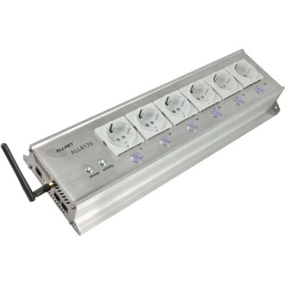 Regleta de 6 Tomacorrientes con Medidor - Automatización IP Regleta de 6 Tomacorrientes con Medidor - Automatización IP
