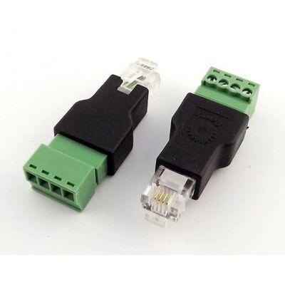 ALLNET STT-RJ11 Terminalblock Zubehör - 2 Stück ALLNET STT-RJ11 Terminalblock Zubehör - 2 Stück