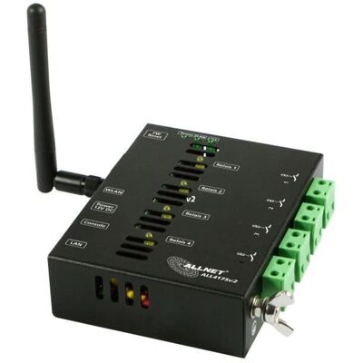 Allnet MSR IO Zentrale - Netzwerk Schaltgerät 4-Fach Relais - All4175v2 Allnet MSR IO Zentrale - Netzwerk Schaltgerät 4-Fach Relais - All4175v2
