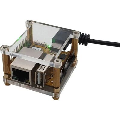 Radxa RPiS Acryl T Gehäuse - Für Einplatinencomputer Radxa RPiS Acryl T Gehäuse - Für Einplatinencomputer