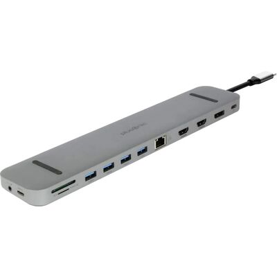 Station d'accueil USB-C Plusonic 9-en-1 - Portable, 100W - Publicité Station d'accueil USB-C Plusonic 9-en-1 - Portable, 100W - Publicité