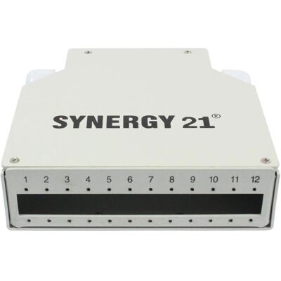 Synergy 21 S215687 - Patchpanel für Hutschiene, Lichtgrau Synergy 21 S215687 - Patchpanel für Hutschiene, Lichtgrau