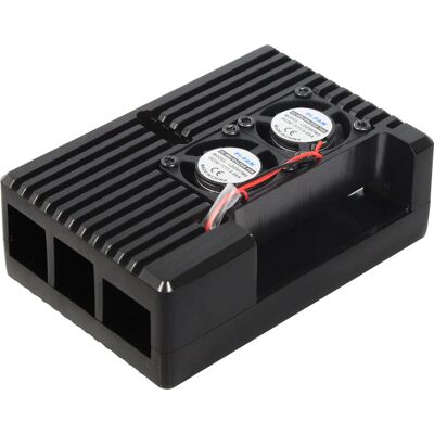 ALLNET Raspberry Pi 4 Aluminum Case - Passive & Active Cooling ALLNET Raspberry Pi 4 Aluminum Case - Passive & Active Cooling