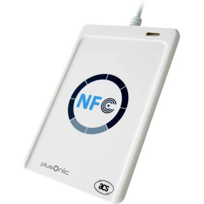 Plusonic Lecteur NFC USB - Lecteur de cartes - Publicité Plusonic Lecteur NFC USB - Lecteur de cartes - Publicité