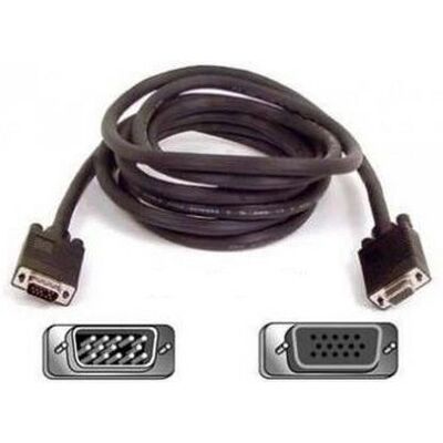 Synergy S215246 VGA Kabel - 3m - Schwarz Synergy S215246 VGA Kabel - 3m - Schwarz