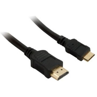 Synergy 21 S215293 HDMI-Kabel - 5m - Schwarz - HDMI Typ A - Mini HDMI - Videos Kabel - Hochgeschwindigkeit Synergy 21 S215293 HDMI-Kabel - 5m - Schwarz - HDMI Typ A - Mini HDMI - Videos Kabel - Hochgeschwindigkeit
